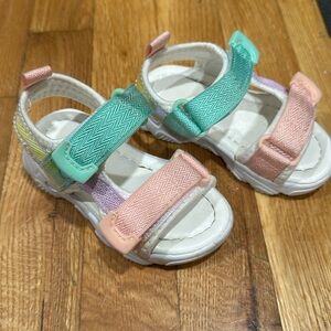Toddler Color Block Sandals